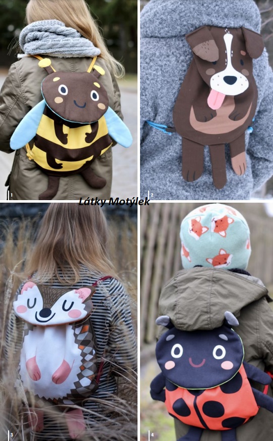 Panel na batoh - Pejsek