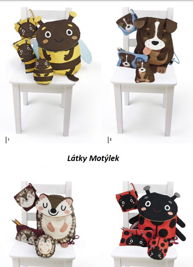 Panel na batoh - Pejsek