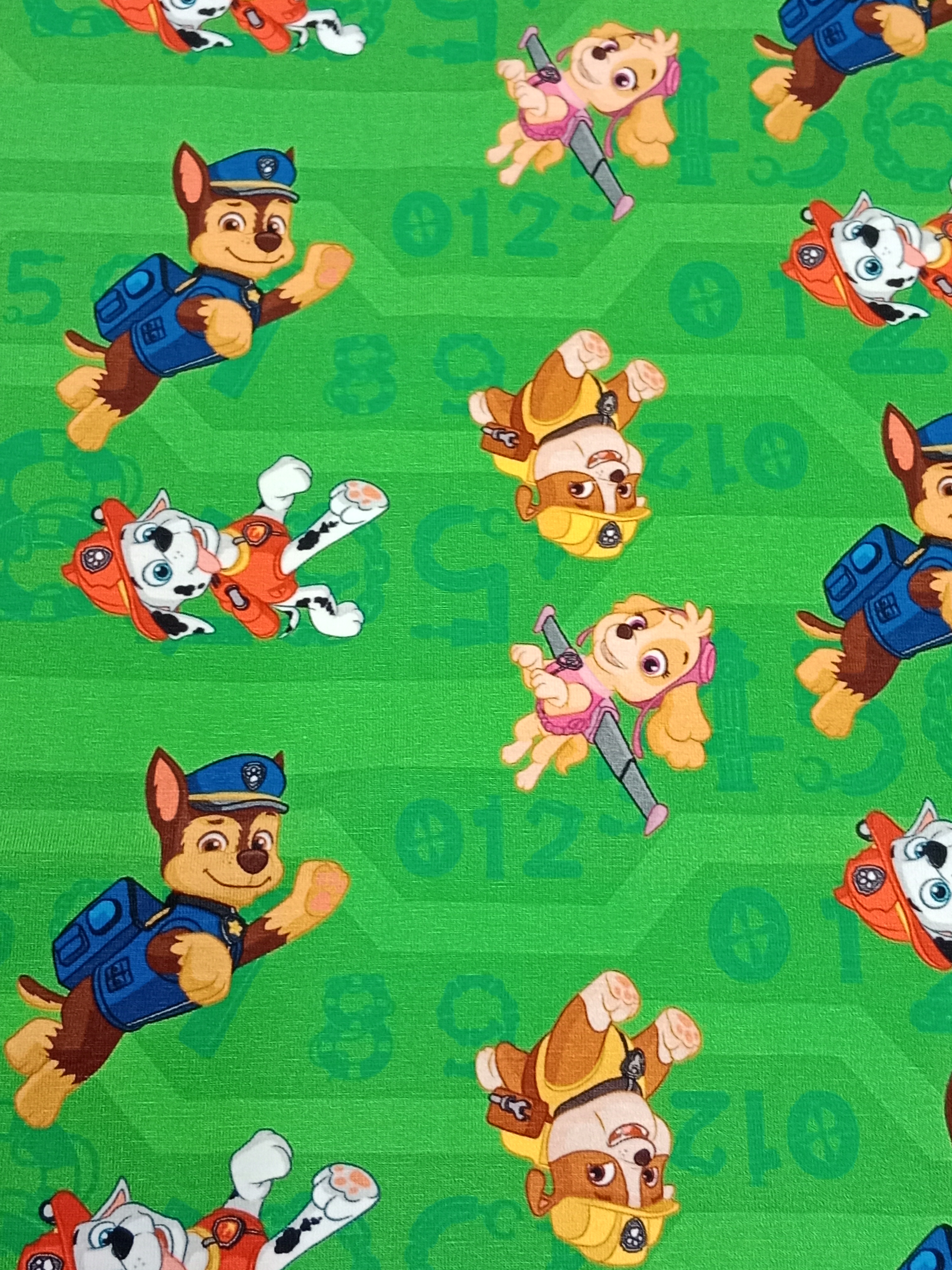 Úplet licenční - Tlapková Patrola ( Paw Patrol ) zelená