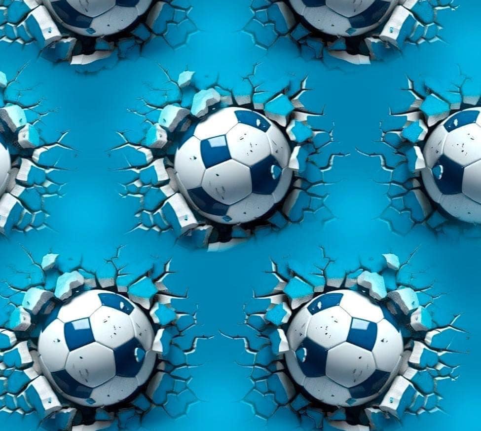 Úplet - Football modrý