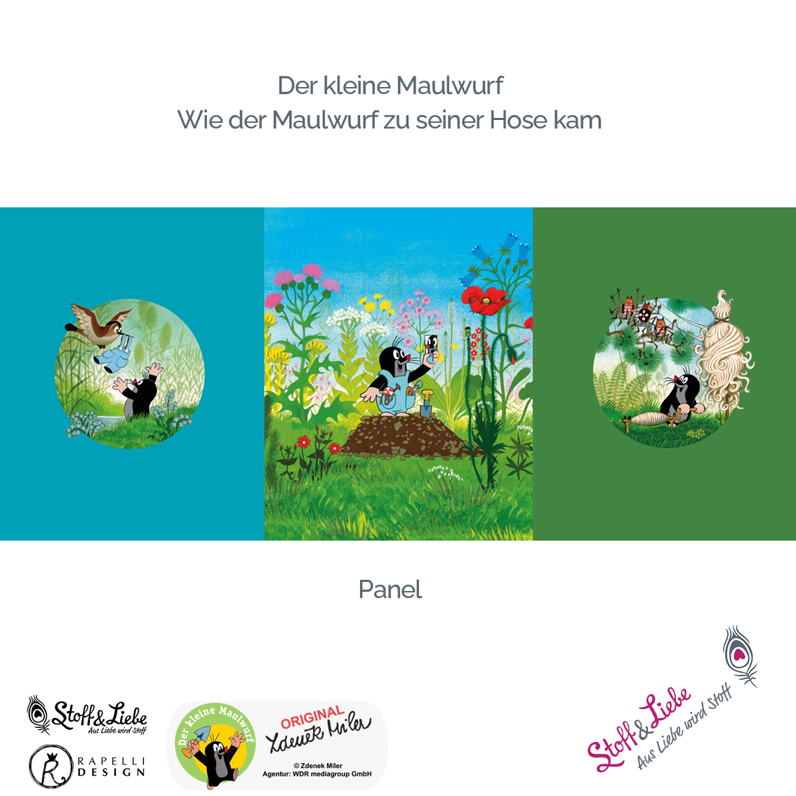 Trojpanel úplet - KRTEK A KALHOTKY