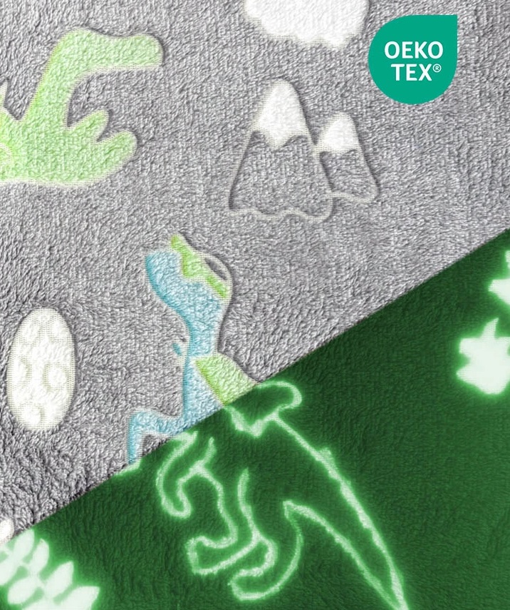 Wellness fleece SVÍTÍCÍ - Dinosauři