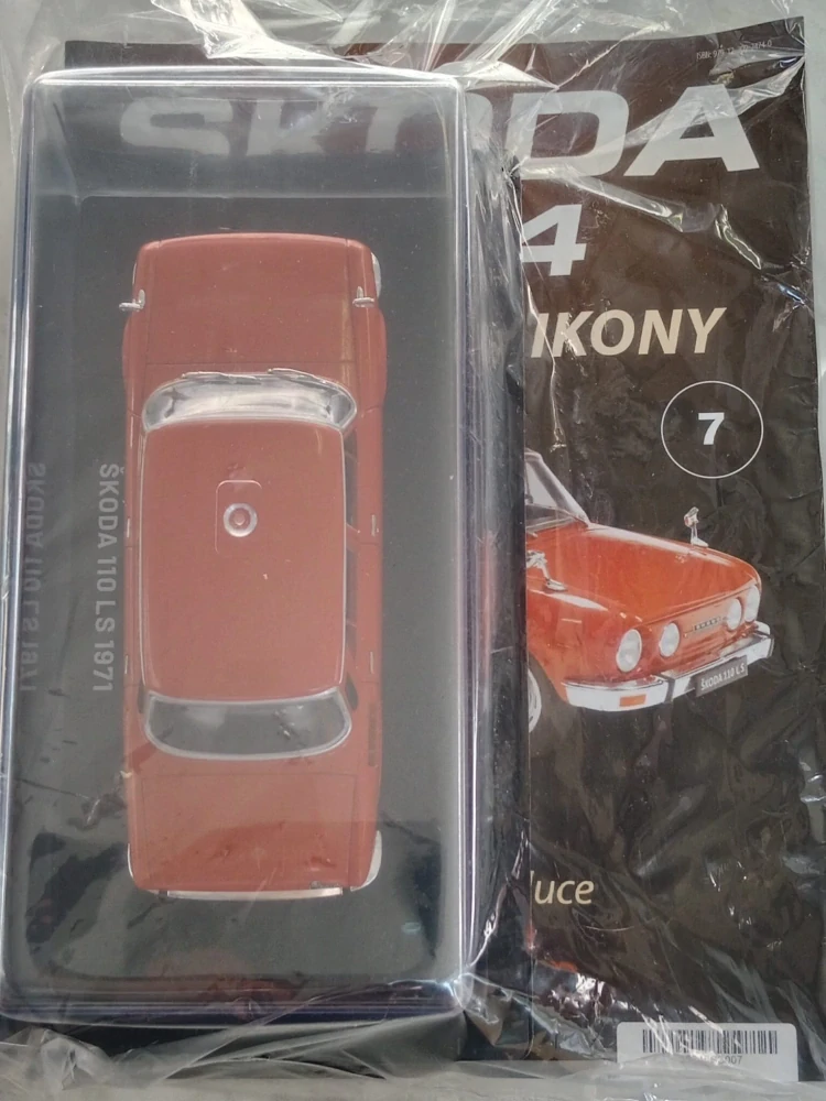 ŠKODA nadčasové ikony 1:24 - Škoda 110 LS 1971 - č. 7