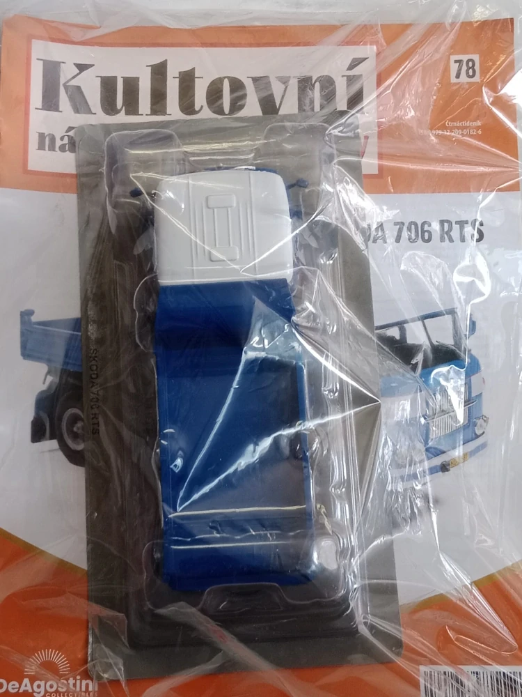 Kultovní náklaďáky minulé éry - Škoda 706 RTS - č. 78