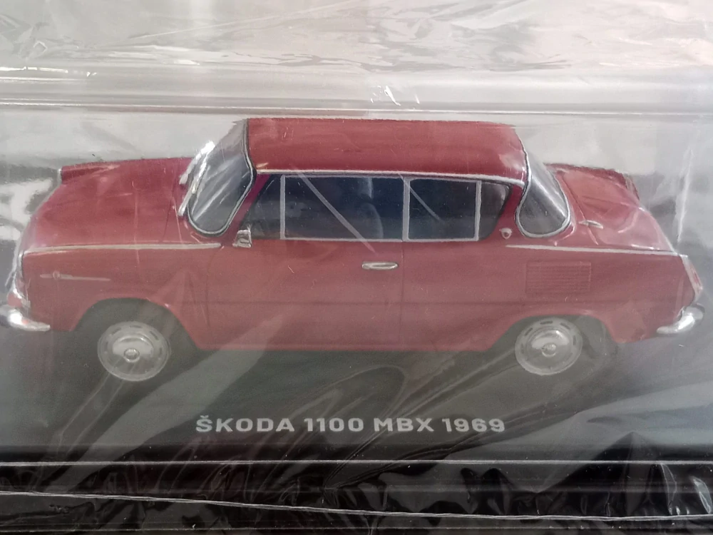 ŠKODA nadčasové ikony 1:24 - Škoda 1100 MBX 1969 - č. 14
