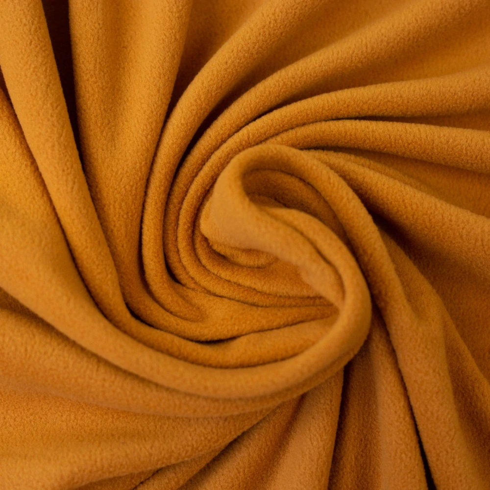 Micro polar fleece - Okrová