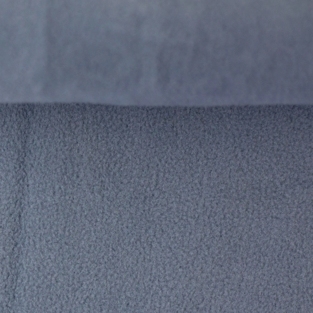 Micro polar fleece - Modrošedá