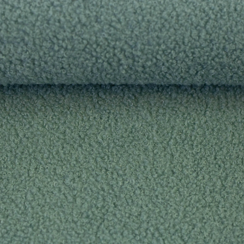 Teddy-Boucle fleece - Mátová