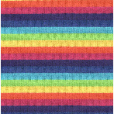 Náplet hladký - Finerib - Duhový, pruhy 0,5cm