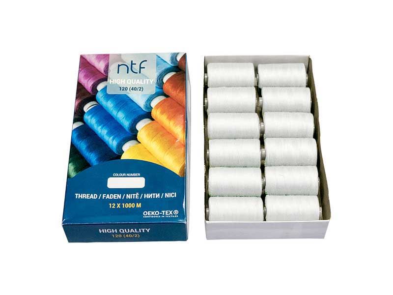 NITĚ NTF 12x1000m - Různé barvy