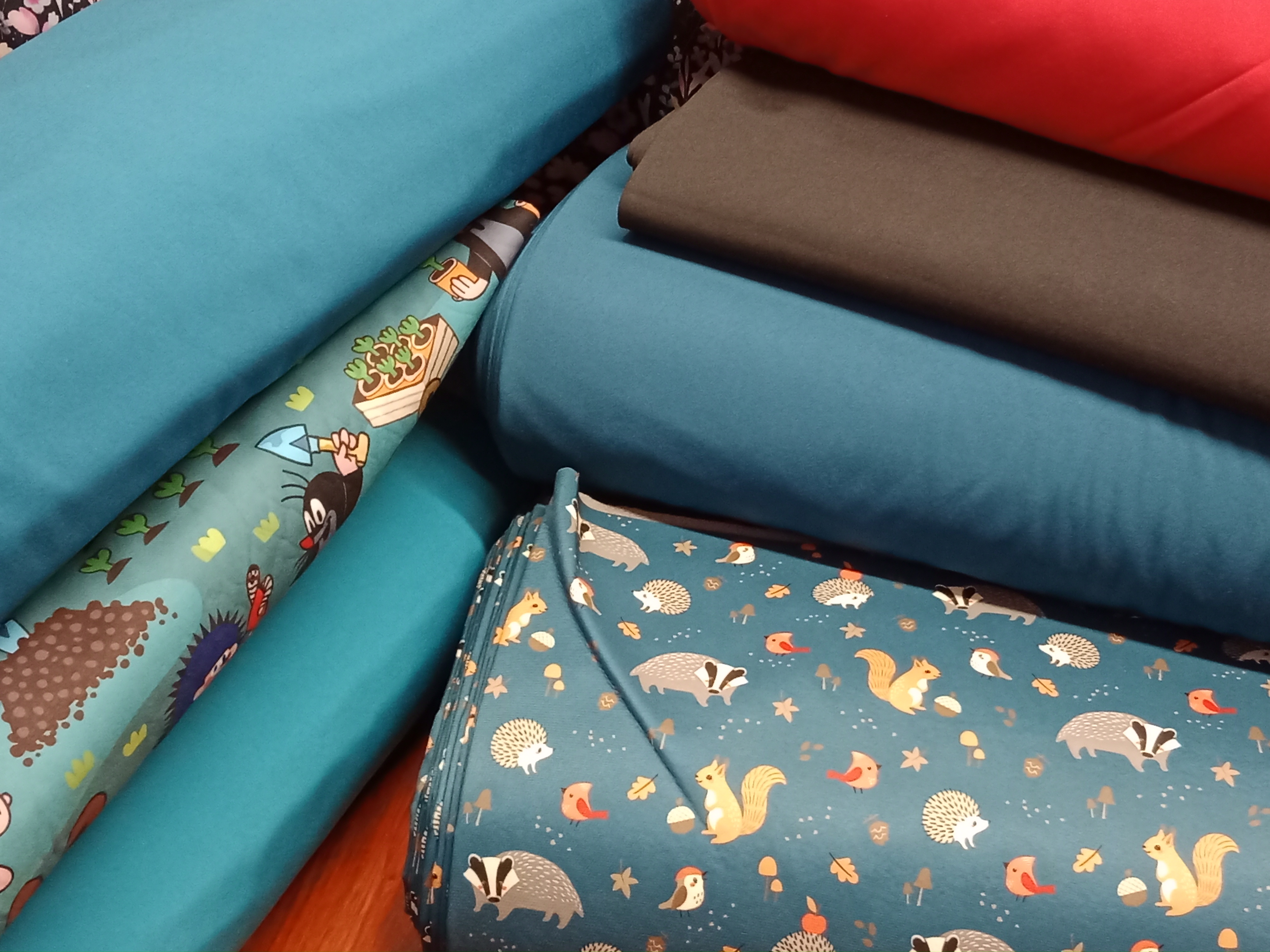 Softshell - Lesní zvířátka na petroleji