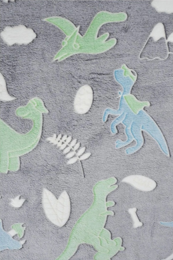 Wellness fleece SVÍTÍCÍ - Dinosauři