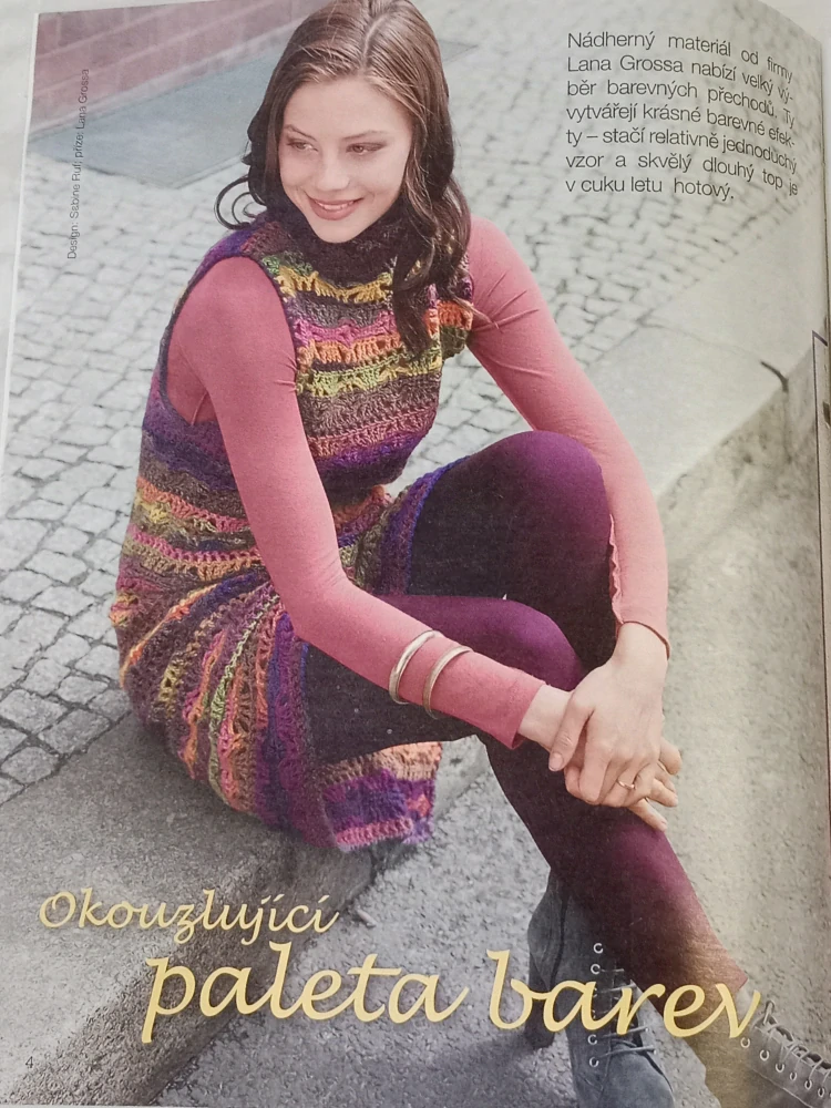 Časopis - DIANA Háčkovaná móda