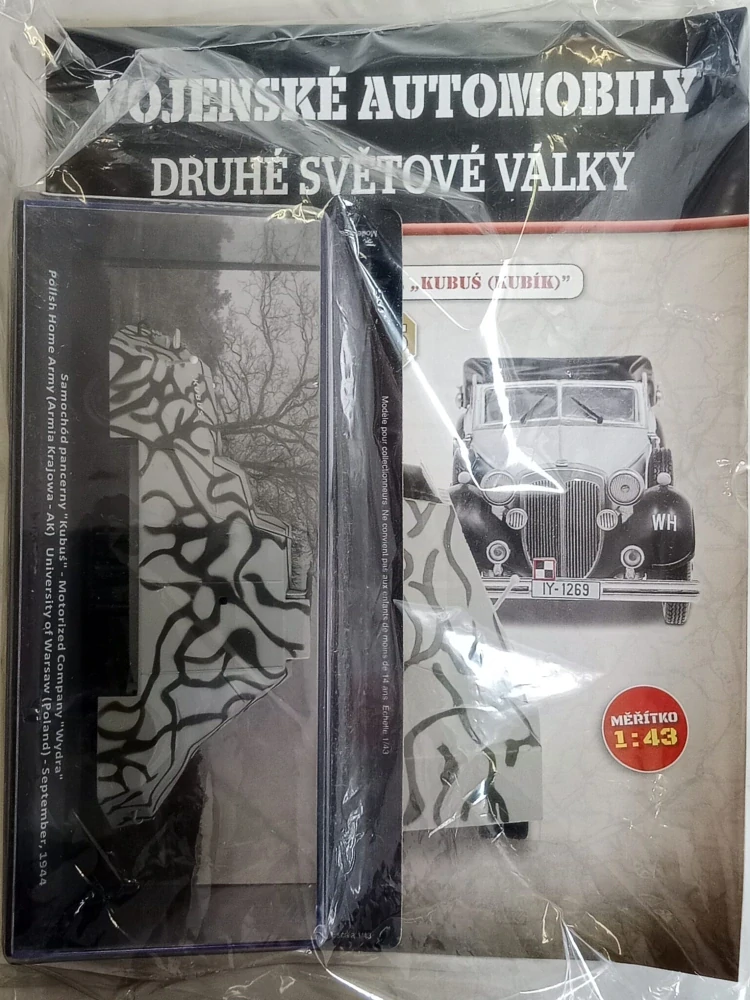 Vojenské automobily 2. sv. války - Obrněný automobil "Kubuś (Kubík)" - č. 35