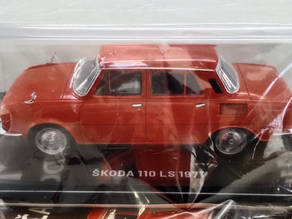 ŠKODA nadčasové ikony 1:24 - Škoda 110 LS 1971 - č. 7