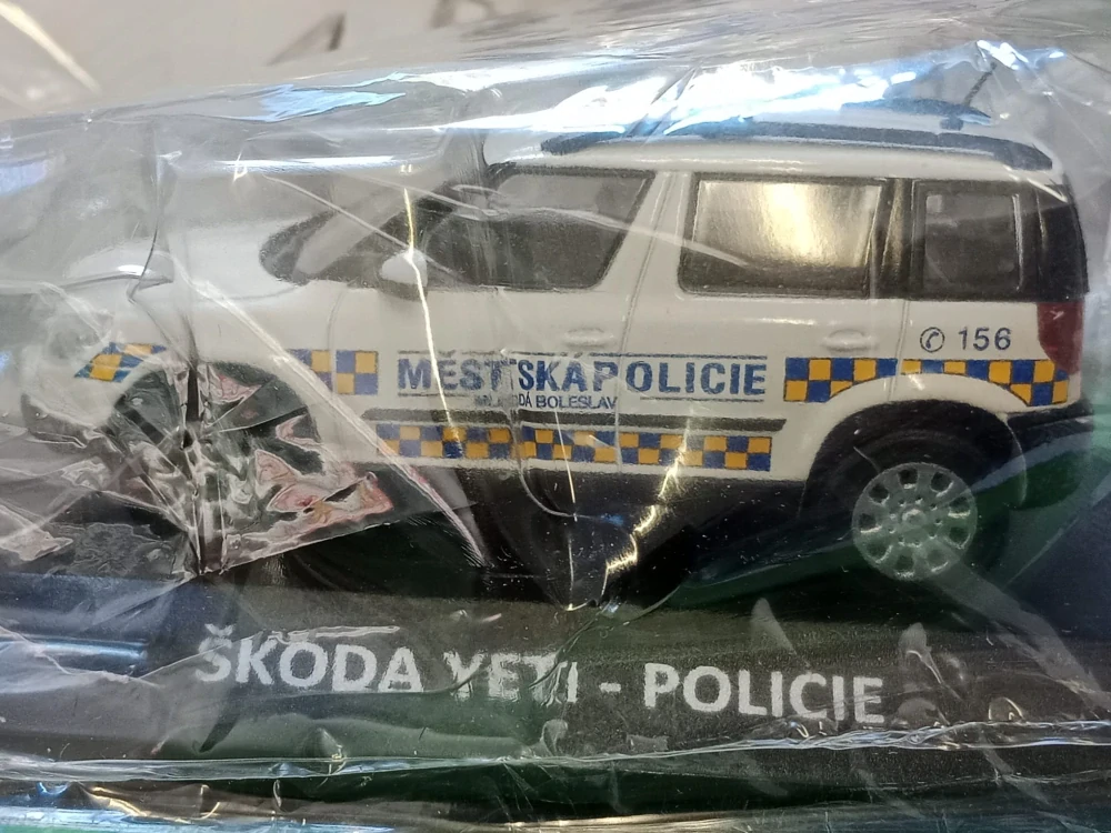 Kaleidoskop slavných vozů ŠKODA - Škoda Yeti - Policie - č. 133