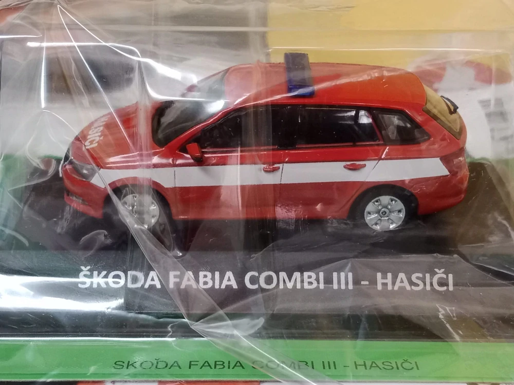Kaleidoskop slavných vozů ŠKODA - Škoda Fabia Combi III - Hasiči 2015 - č. 136