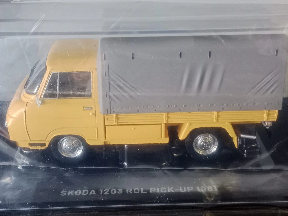 ŠKODA nadčasové ikony 1:24 - Škoda 1203 ROL PICK-UP 1981 - č. 11