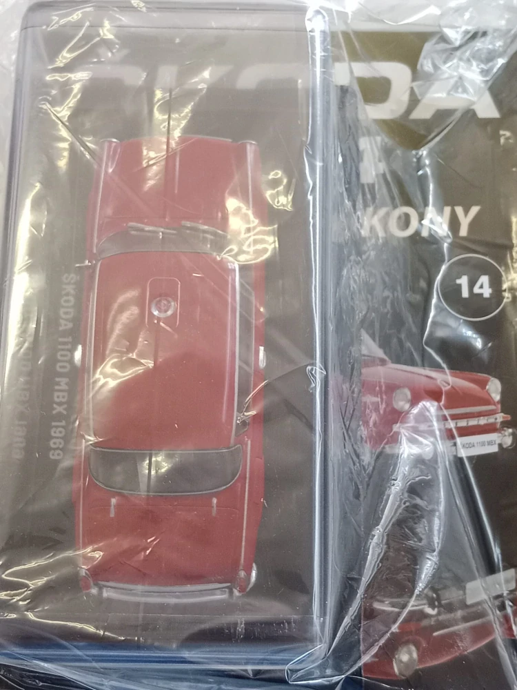 ŠKODA nadčasové ikony 1:24 - Škoda 1100 MBX 1969 - č. 14