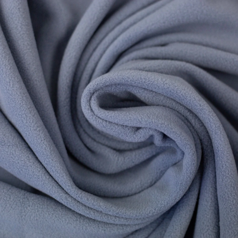 Micro polar fleece - Modrošedá