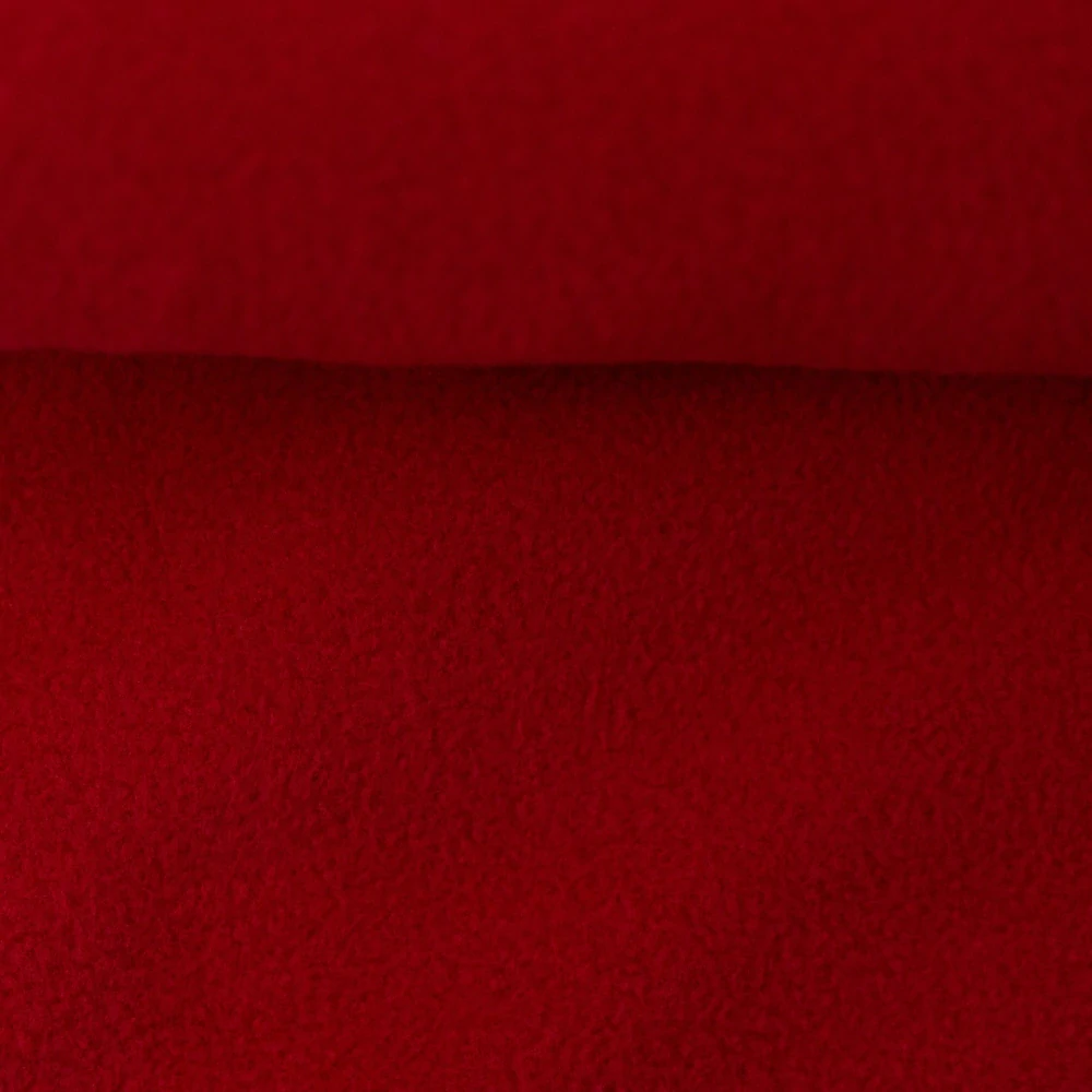 Micro polar fleece - Červená