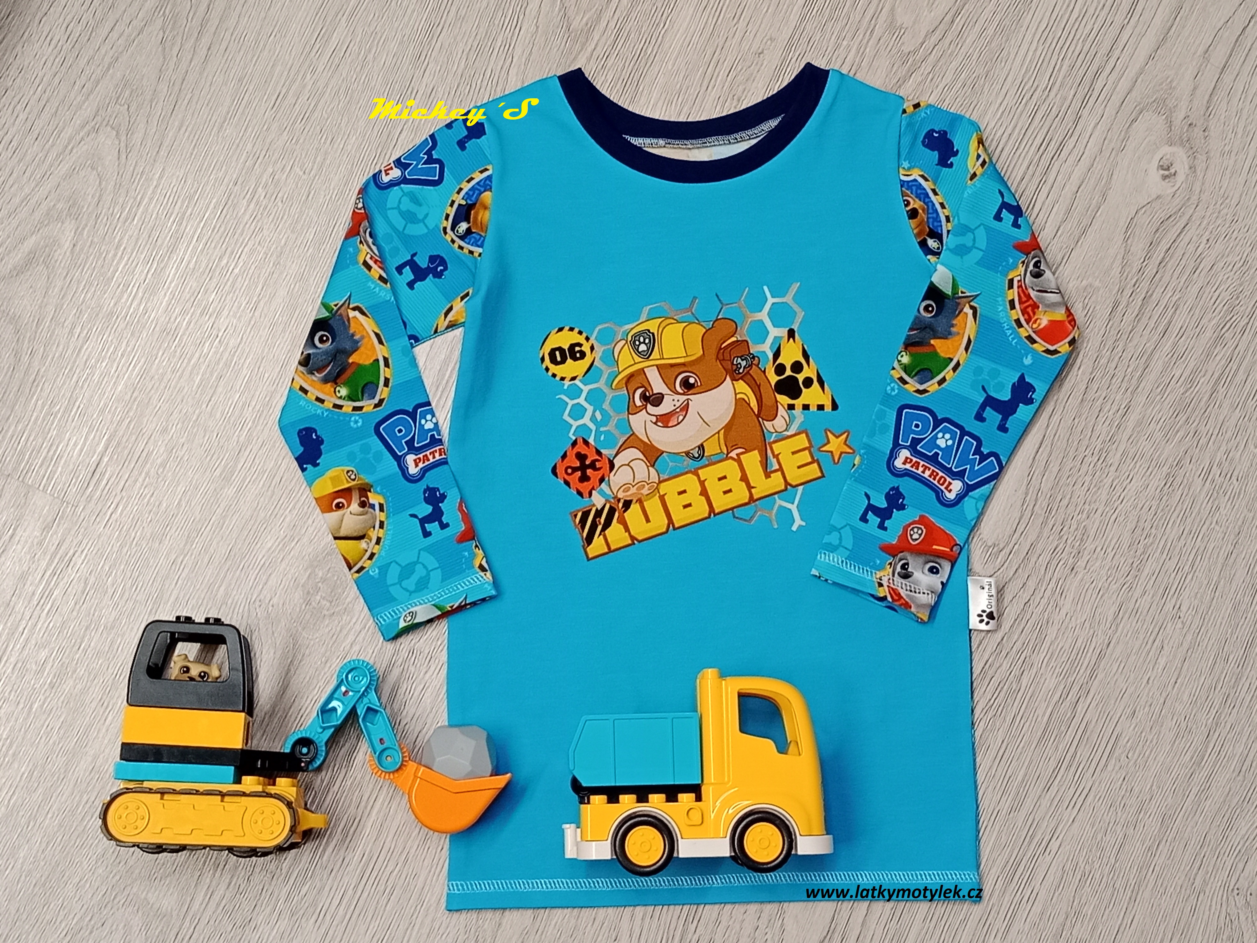 Úplet licenční - Tlapková Patrola ( Paw Patrol ) modrá - POSLEDNÍ KUS!