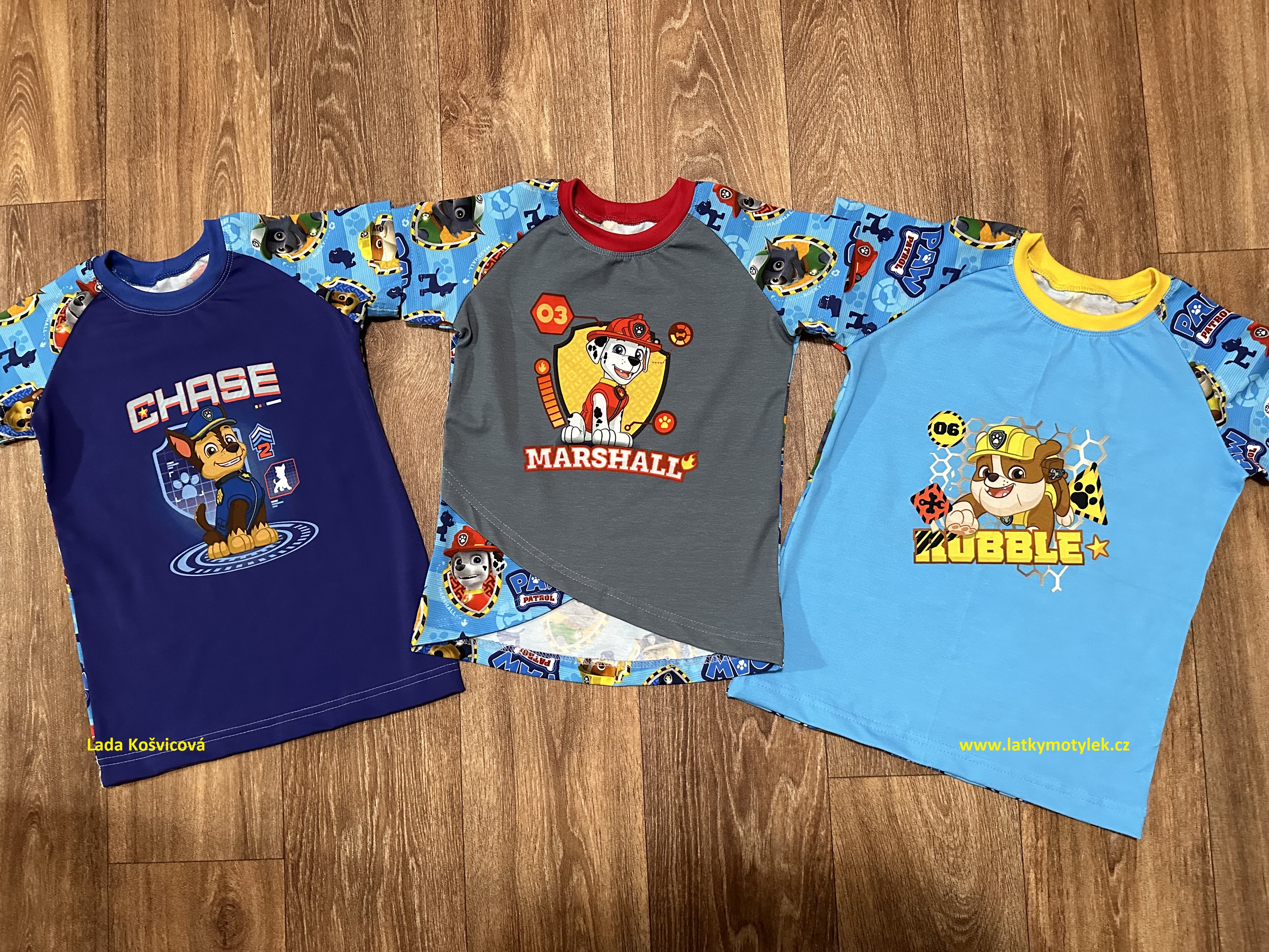 Úplet licenční trojpanel - Tlapková Patrola ( Paw Patrol )