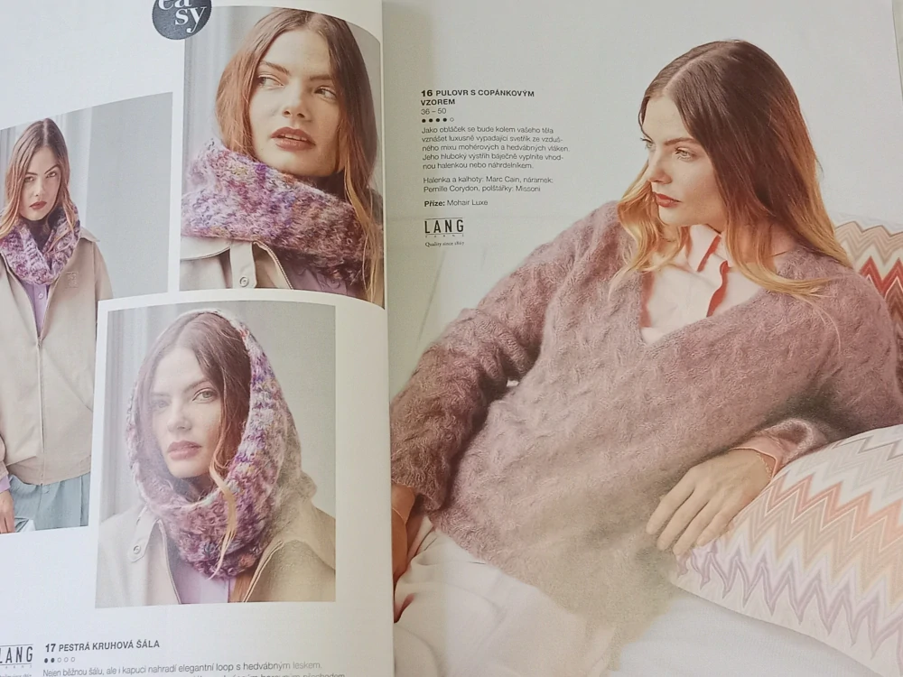 Časopis - BURDA PLETENÍ 