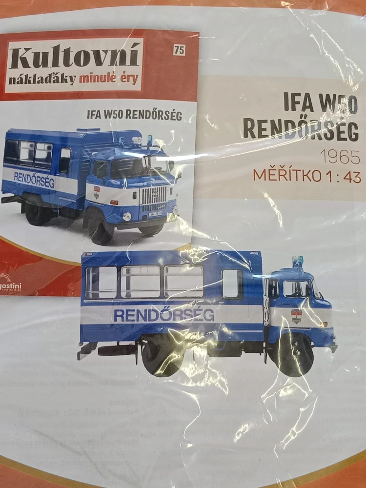 Kultovní náklaďáky minulé éry - Ifa W50 Rendorseg - č. 75