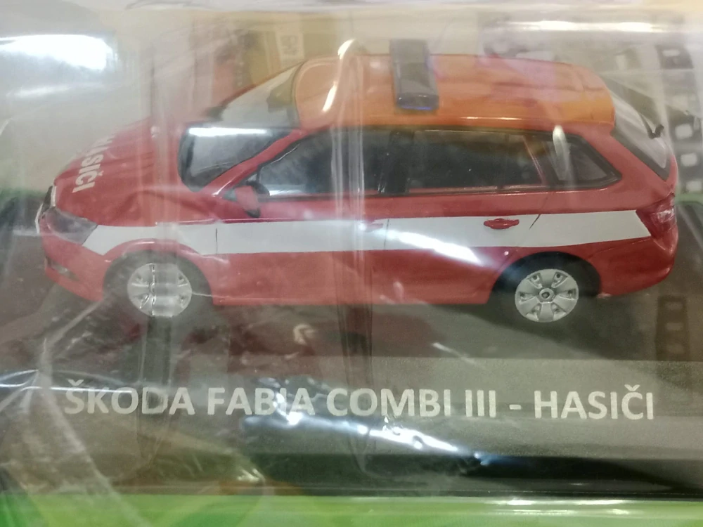 Kaleidoskop slavných vozů ŠKODA - Škoda Fabia Combi III - Hasiči 2015 - č. 136