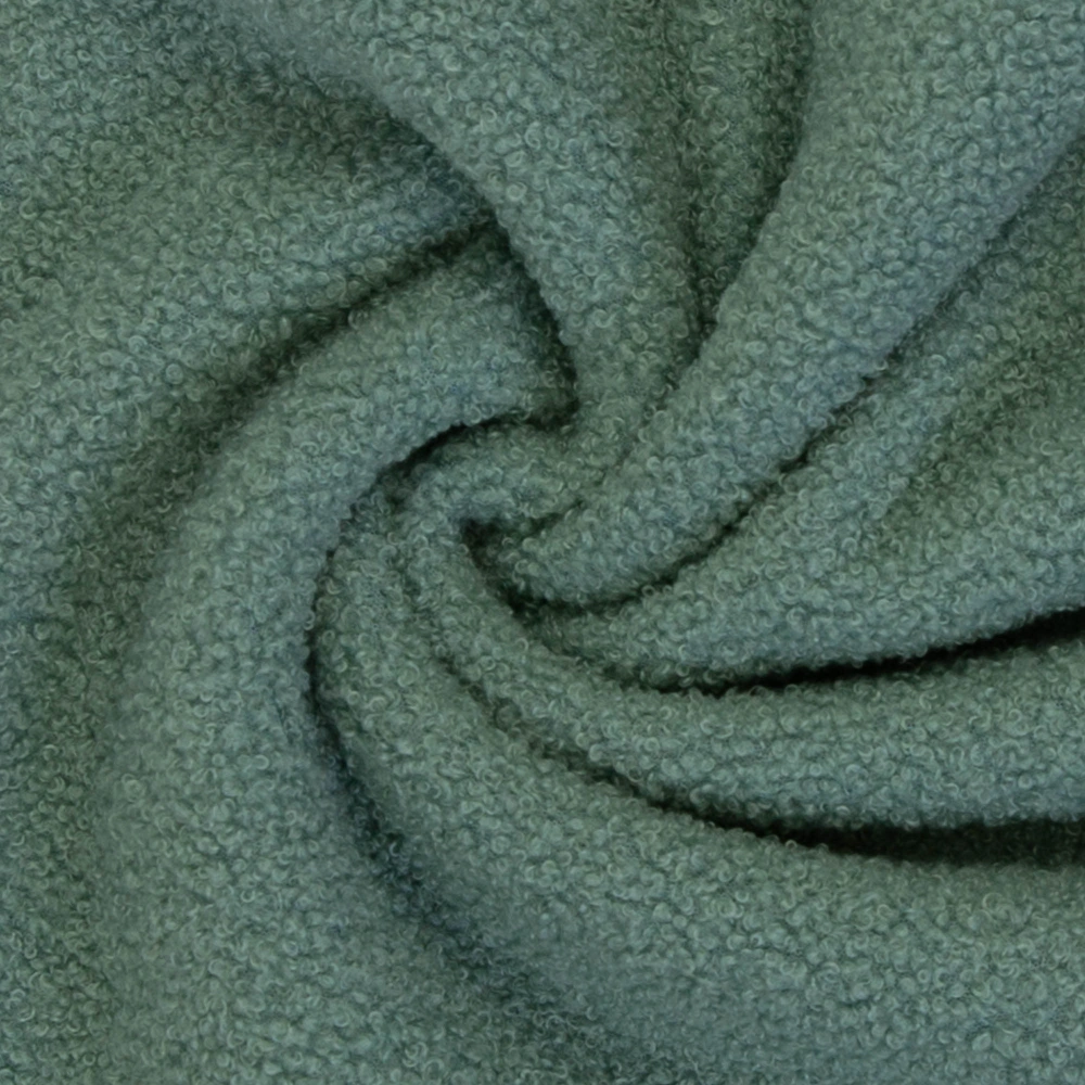 Teddy-Boucle fleece - Mátová