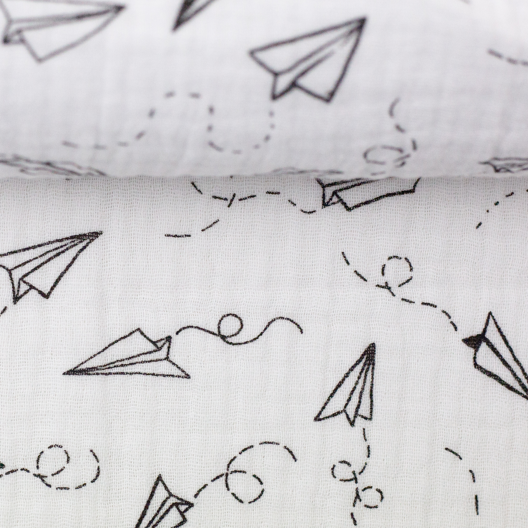 Mušelín - dvojitá gázovina - Šipky na bílé