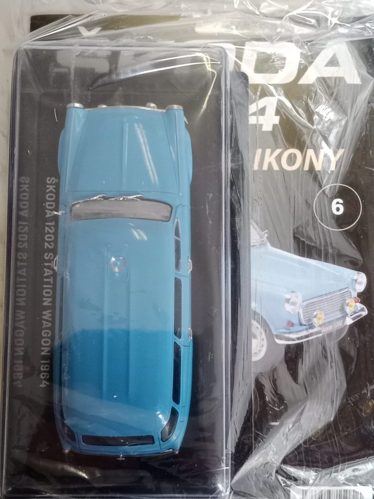 ŠKODA nadčasové ikony 1:24 - Škoda 1202 - č. 6