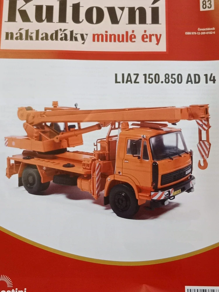 Kultovní náklaďáky minulé éry - LIAZ 150.850 AD 14 - č. 83