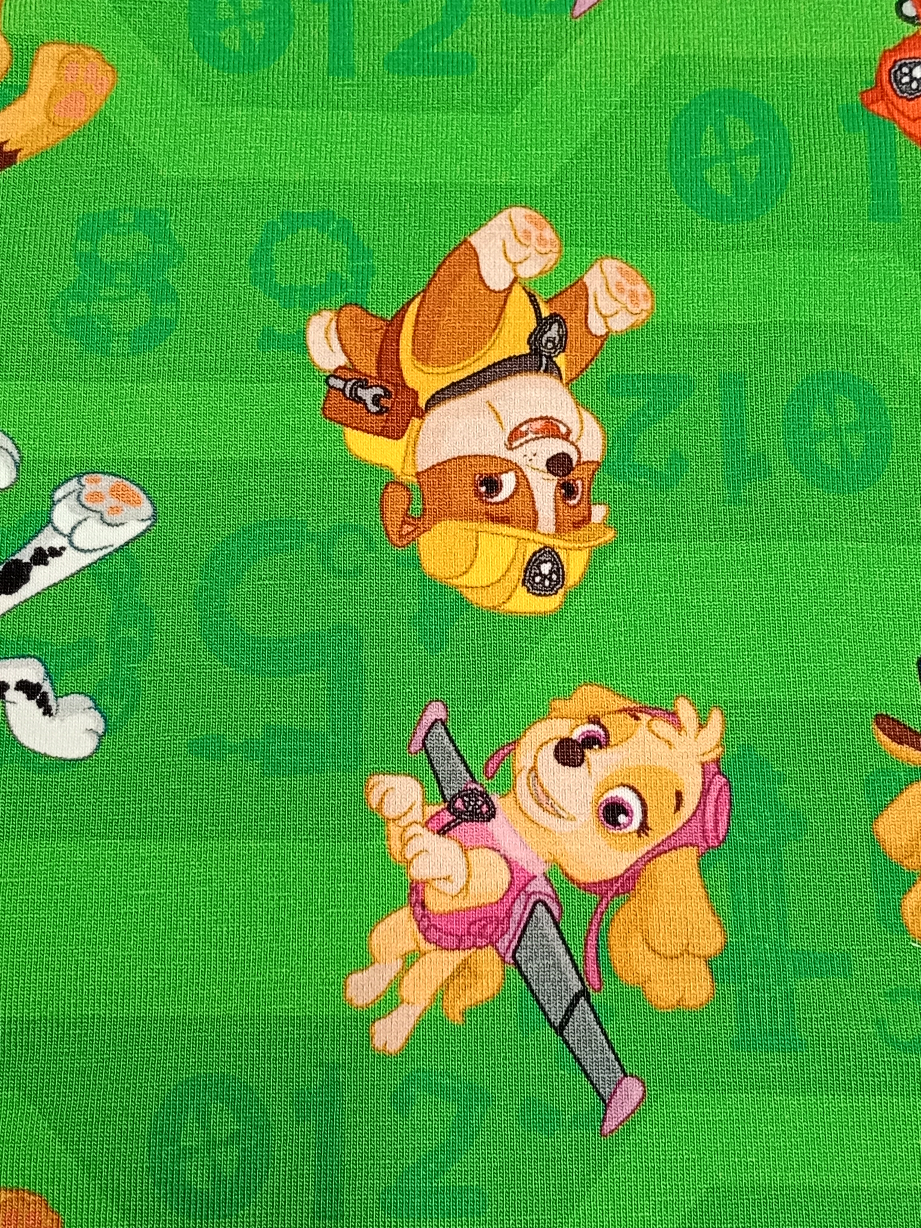 Úplet licenční - Tlapková Patrola ( Paw Patrol ) zelená