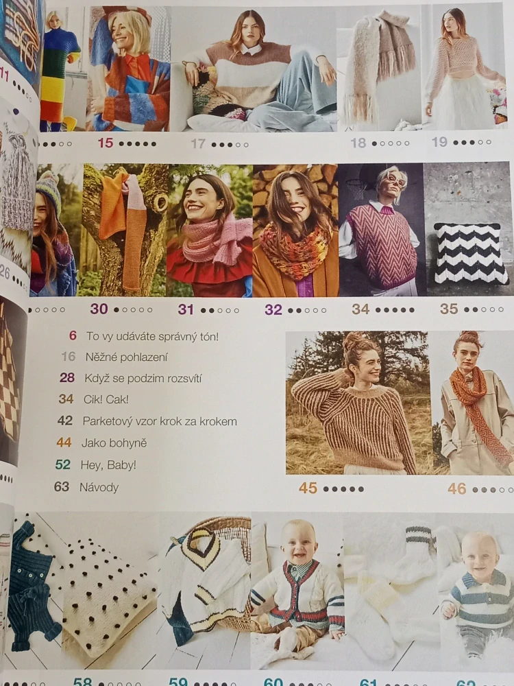 Časopis - BURDA PLETENÍ 