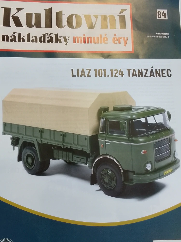 Kultovní náklaďáky minulé éry - LIAZ 101.124 TANZÁNEC - č. 84