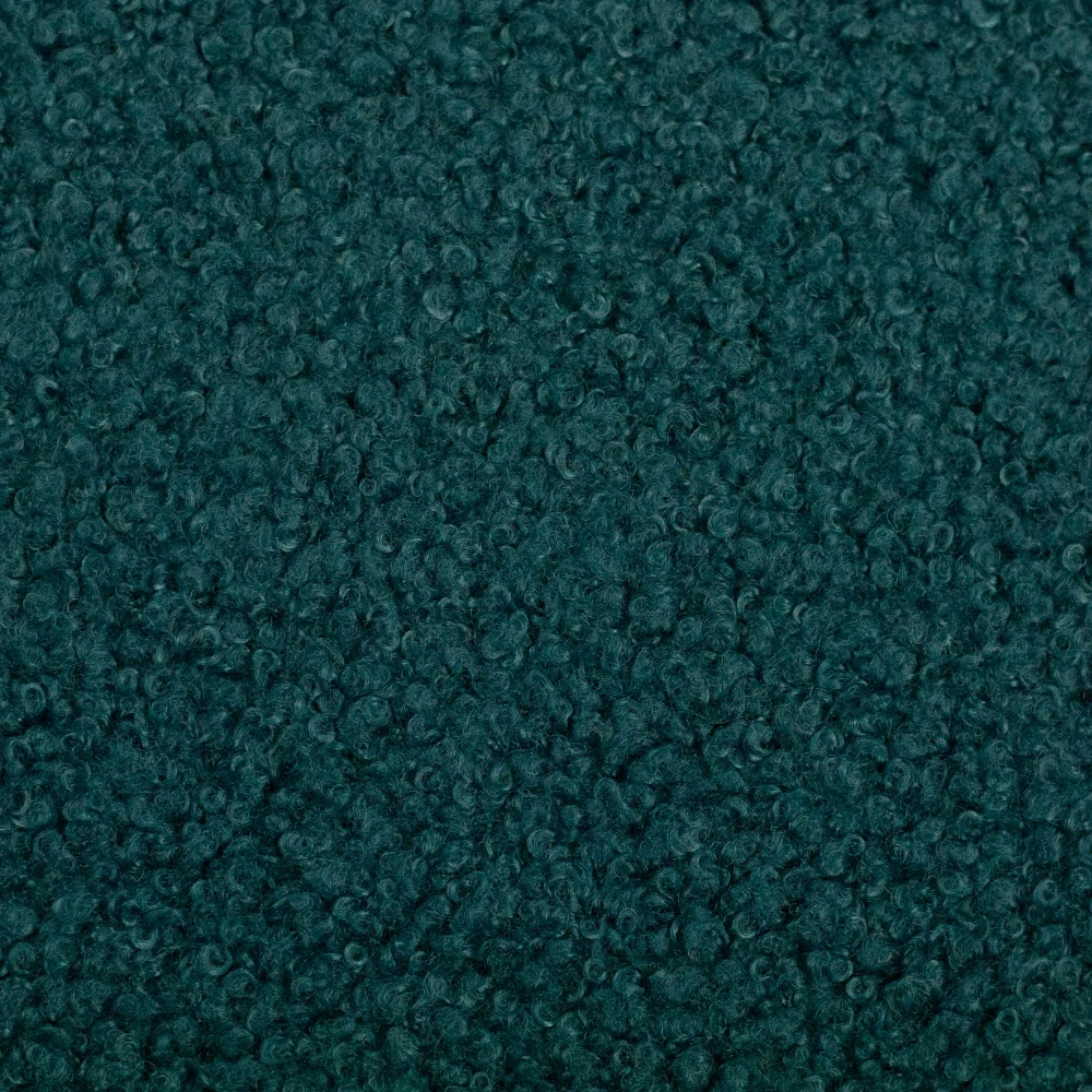 Teddy-Boucle fleece - Tm. tyrkys