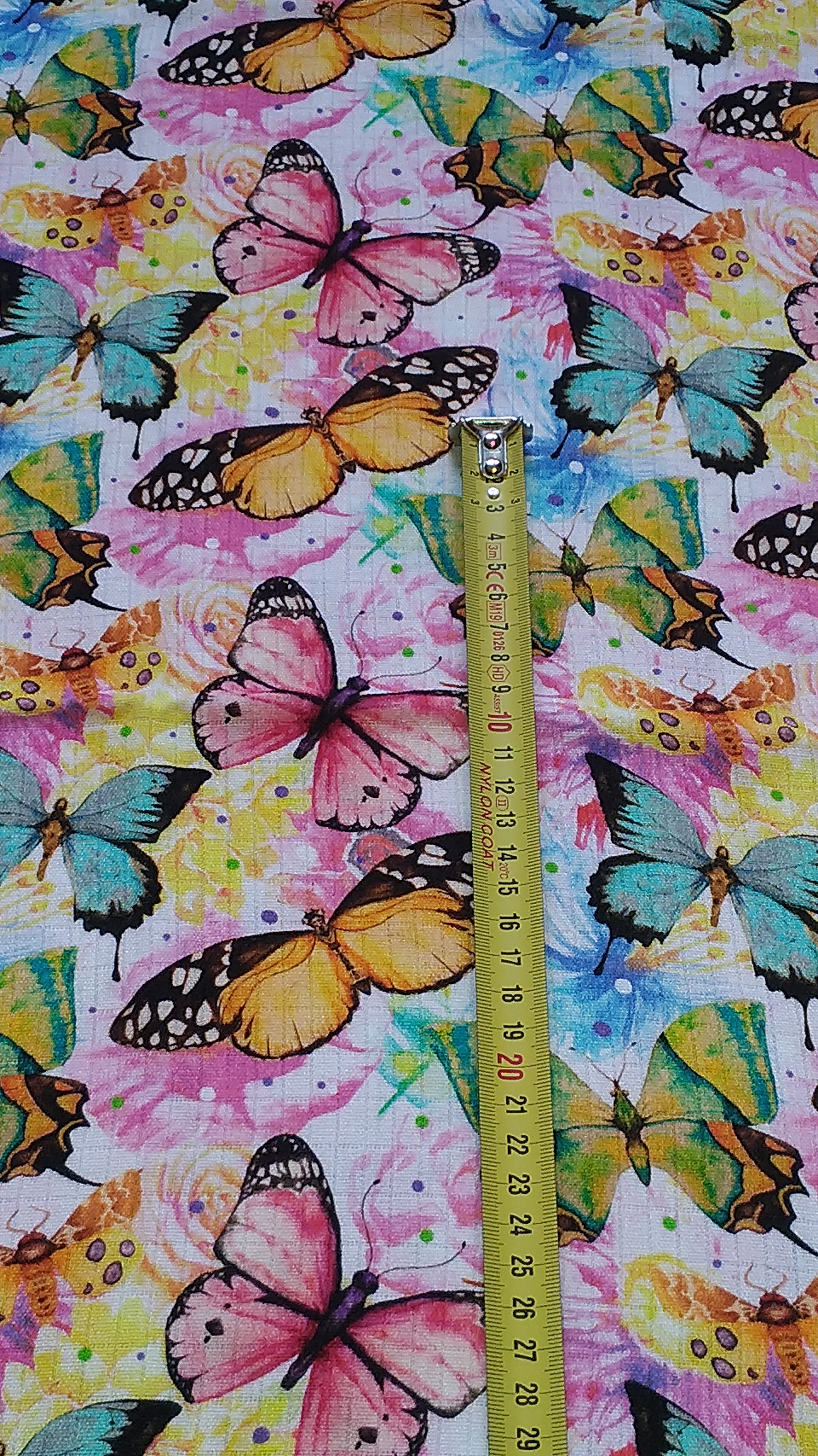 Bambusový mušelín Motýli