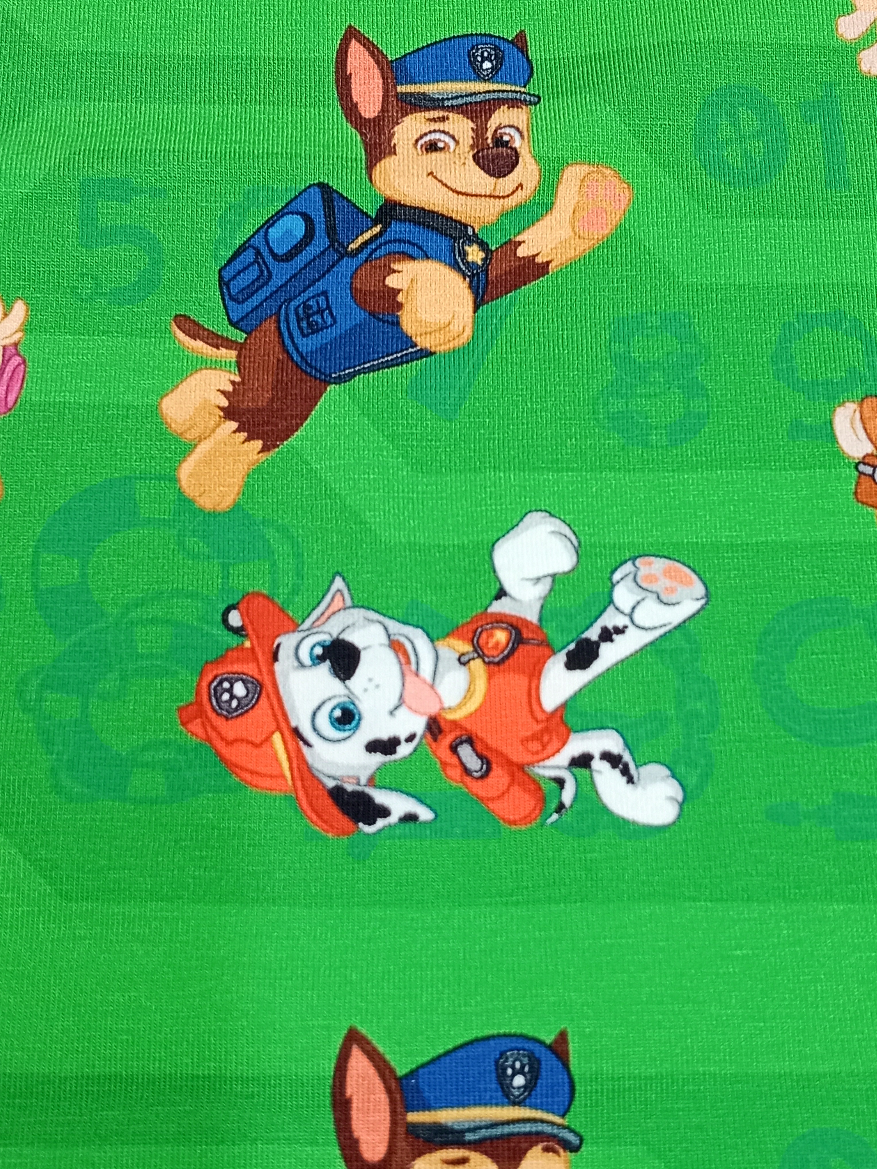 Úplet licenční - Tlapková Patrola ( Paw Patrol ) zelená