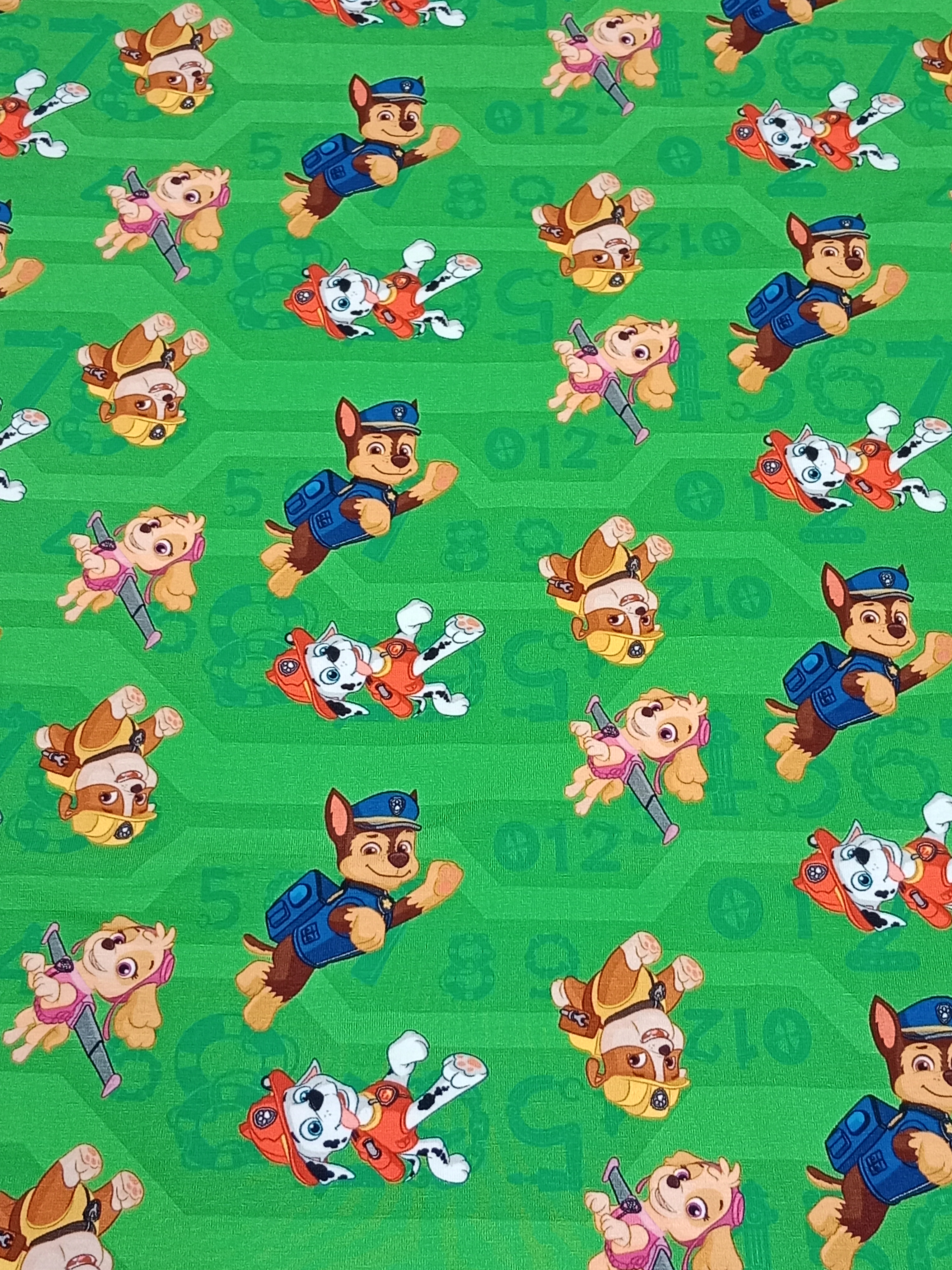 Úplet licenční - Tlapková Patrola ( Paw Patrol ) zelená