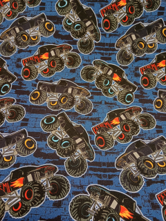 Teplákovina - Monster trucks na modré