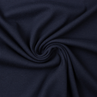 Úplet žebro - Tmavě modrá