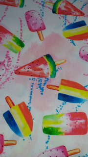 100% Bavlněný úplet - Nanuky - 0,9m - POSLEDNÍ KUS!!