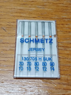 JEHLY - SCHMETZ JERSEY H SUK 5ks - mix 70-90