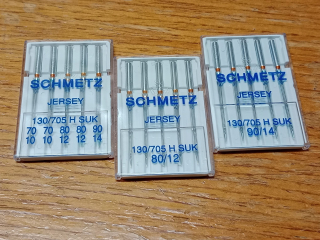 JEHLY - SCHMETZ JERSEY H SUK 5ks - více druhů