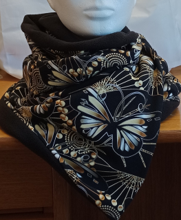 Šátkošála oboustranná zateplená - výběr vzorů