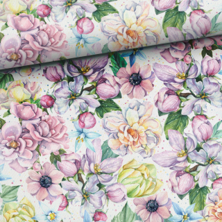 Teplákovina - Květiny léto 0,3m