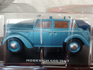 Nezapomenutelné automobily - Moskvich 400 - 1947