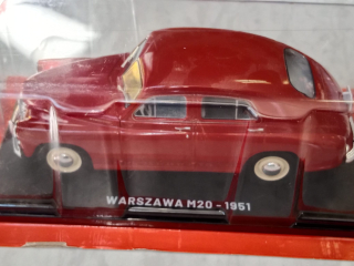 Nezapomenutelné automobily - Warszawa M20 - 1951